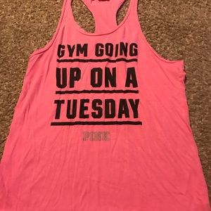 Pink tank top